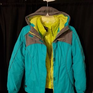 Zero Exposure -Girls winter coat with inner jacket